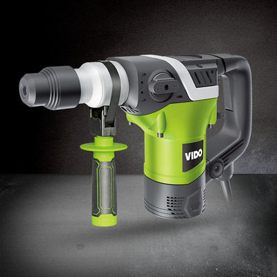800rpm 1250W Demolition Rotary Hammer，Each machine comes with 2 set carbon brush.