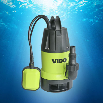 133L/Min 0.5HP Sewage Submersible Pump With Float Switch，Large flow improves working efficiency.