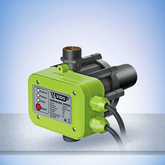 1100W 1.5bar Household Water Pumps With Digital Display，automatic pump switch is controlled by electronic intelligently.